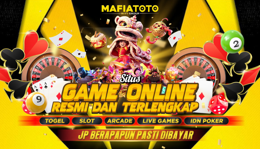 GAME ONLINE RESMI DAN TERLENGKAP MAFIATOTO